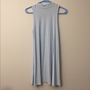 Topshop mock neck mini dress